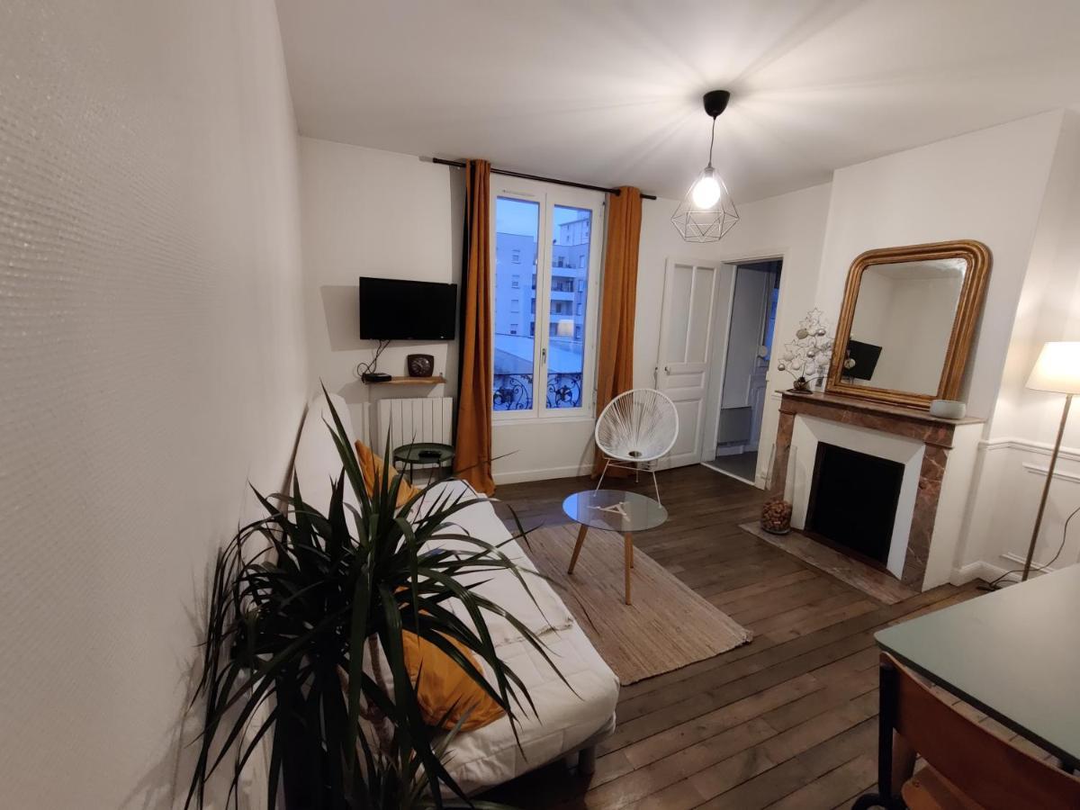 Appartement Cosy A 10 Min A Pieds De La Gare Reims Luaran gambar
