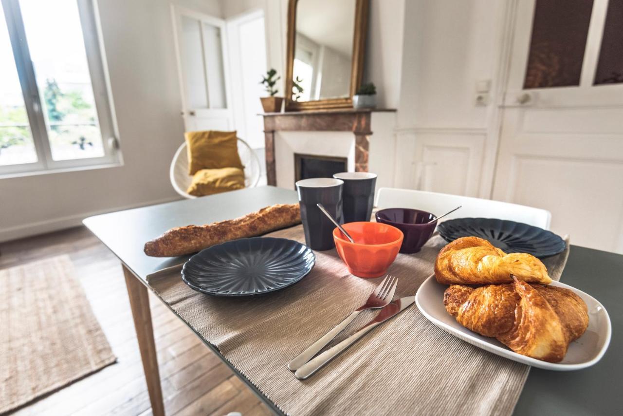 Appartement Cosy A 10 Min A Pieds De La Gare Reims Luaran gambar
