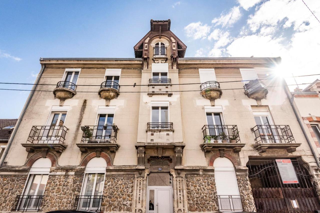 Appartement Cosy A 10 Min A Pieds De La Gare Reims Luaran gambar